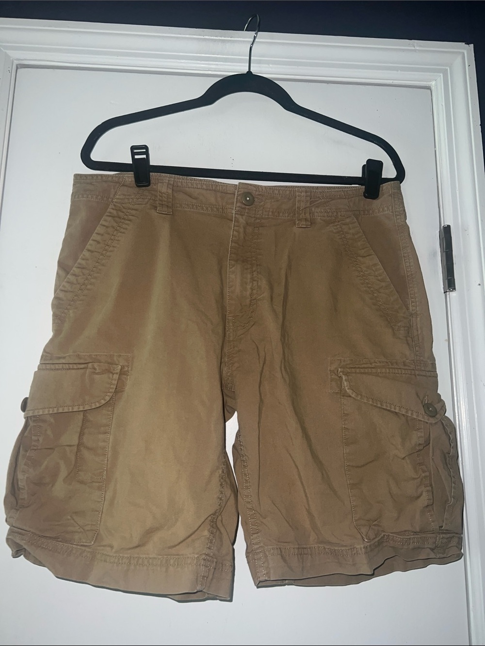Patagonia Brown Cargo Shorts with Flap Pockets